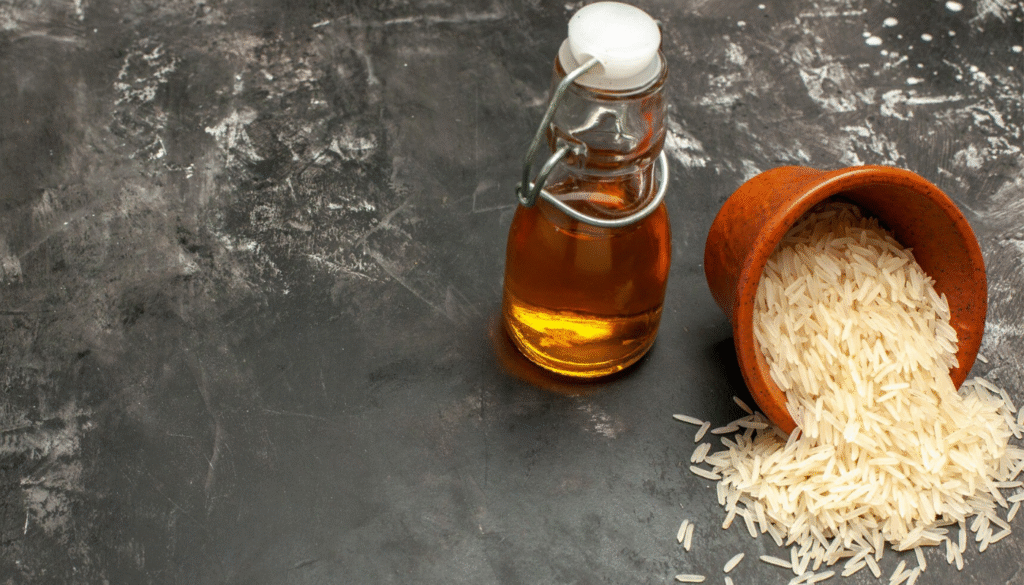 vinagre no arroz