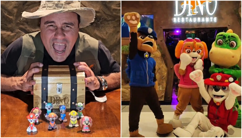 Patrulha Canina e Dino Restaurante