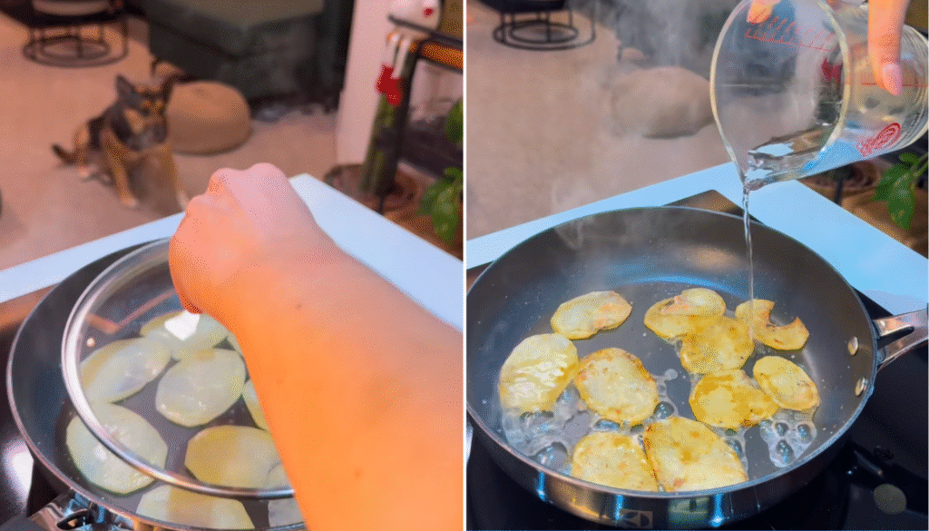 fritar batata sem óleo