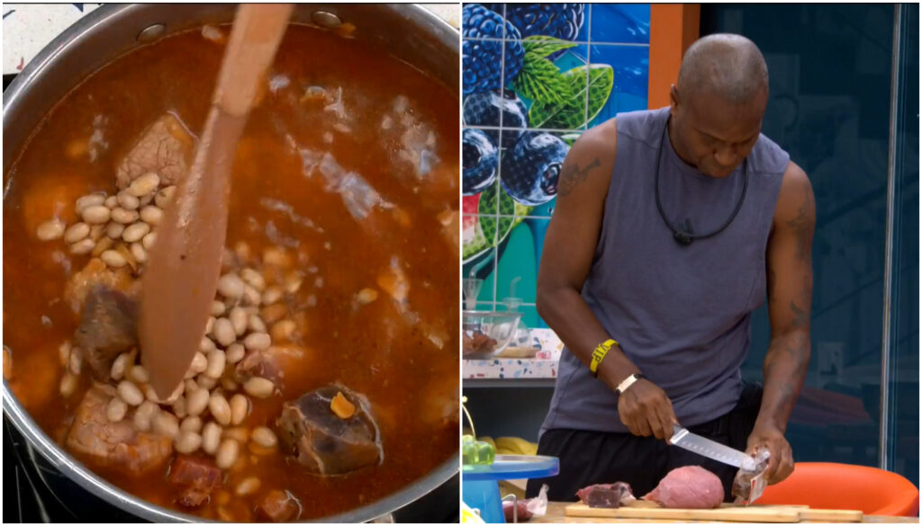 Feijoada baiana de Edilson virou assunto dentro e fora do BBB 26